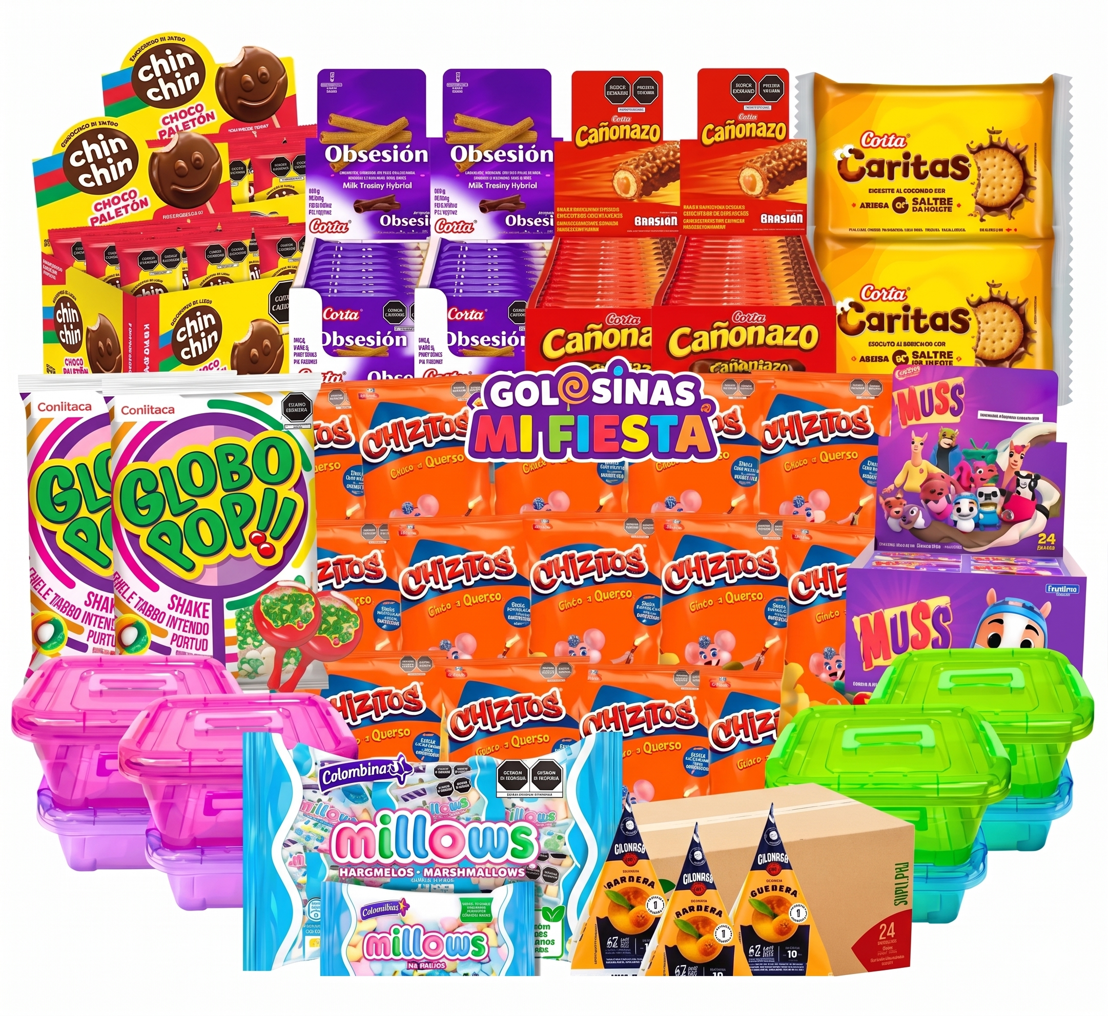 Pack 50 Sorpresas con Tapercito Nº2